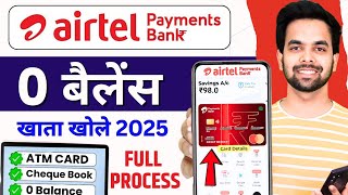 Airtel Payment Bank Account Open - Airtel Payments Bank Account Kaise Khole - Full Guide
