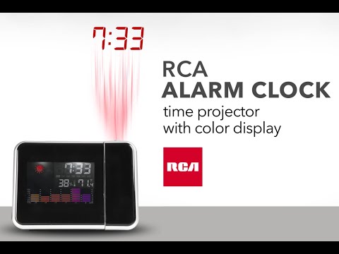 RCA RCPJ100A1 Projection Alarm Clock