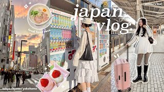 winter in japan🍡🎐 a week in tokyo, kyoto & yokohama, lots of food & shopping, local hidden gem recs