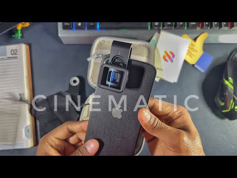 Anamorphic lens for cinematic video🔥🔥.