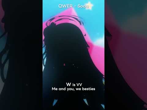 신인 버튜버가 QWER 『Soda』 랩 불러보았다! #vtuber #shorts