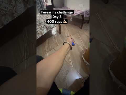 Forearms challange Day 3 400 reps 💪🏻 #trending #explore #shorts #challenge