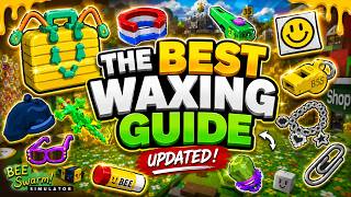 The ONLY Waxing Guide You'll Ever Need | Bee Swarm Simulator
