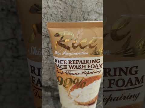 This increases the elasticity of your skin and helps repair the skin [Face wash, Rice water, Skin]