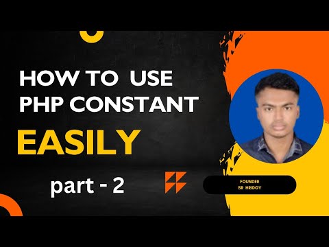 How to use PHP Constant Variable  in Bangla | Part - 2