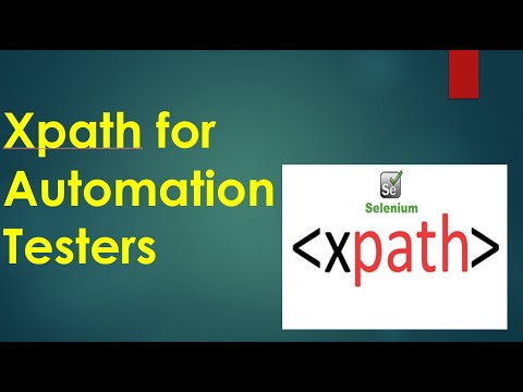 Xpath for Testers #selenium #testing #xpath #automationtesting #java #tester #locator