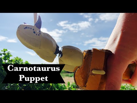 Carnotaurus Hand Puppet