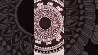 Easy Mandala Art ll Mandala Art ll#shorts