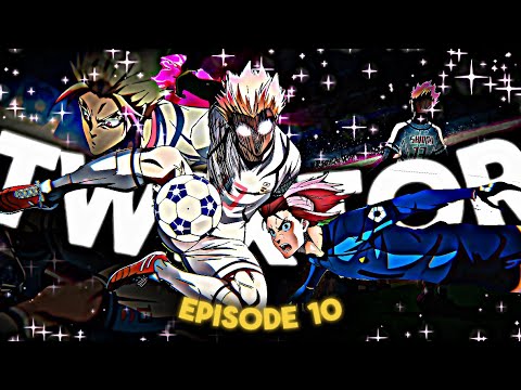 Shidou Ryusei TWIXTOR Clips | Blue Lock Season 2 Episode 10