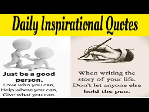 Daily Life Inspirational Quotes | Positive Thinking Quotes | Quotes About Life