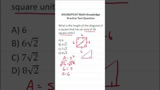 Pythagorean Theorem: ASVAB/PiCAT Math Knowledge Practice Test Q #acetheasvab #grammarhero