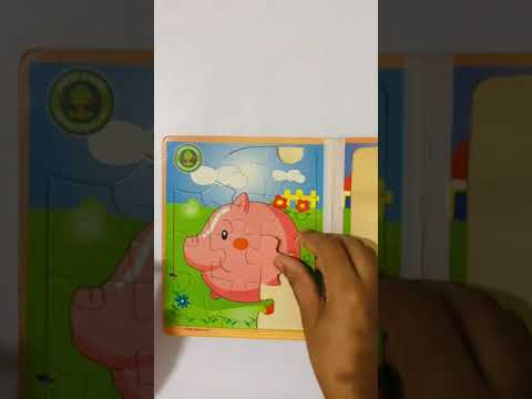 Toys for kids||Mini puzzle with pig||jigsaw puzzle for kids ||Puzzle solving ||Part :2