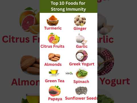 10 Superfoods for Strong Immunity #immunity
