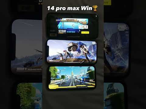 iPhone14promax Vs 12promax Vs 11🤔 #pubg