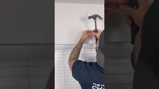 How To Install Curtain Pole #diy #howto #shorts