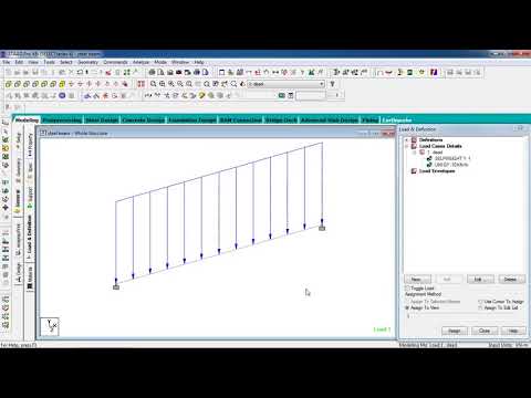 Day 39 STAAD Pro Tutorials   Analysis & Design of Steel Beam