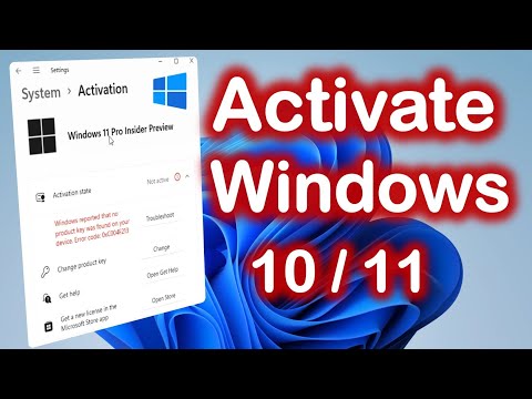 Activate Windows 11 – Fix Error Code 0xC004F213 (Step-by-Step)