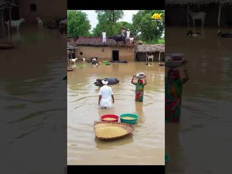 Poor People in Flood😭😭 #seelab #flood #floodwarning #rain #youtubeshorts #plzsupportme #plzsubscribe