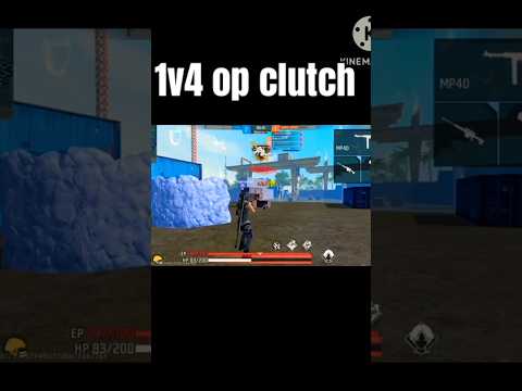 free fire 1 vs 4 last zone clutch #shorts #shortsvideo