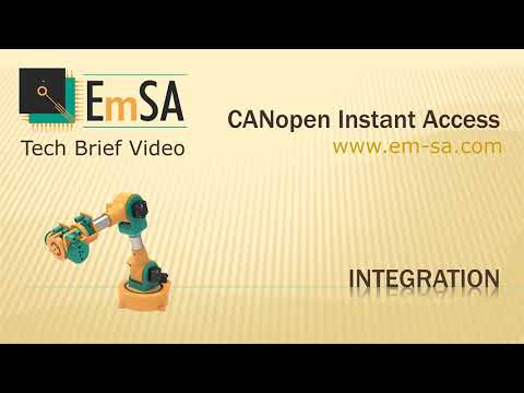 CANopen Instant Access Module Integration