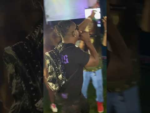 10Tik performs “Pick a Side” at his album premiere  “Alien Swag” in Barbadoes