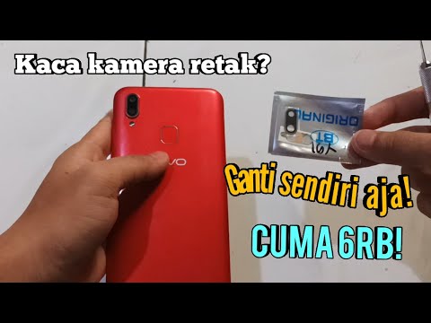 cara ganti kaca kamera vivo y91 tanpa bongkar handphone