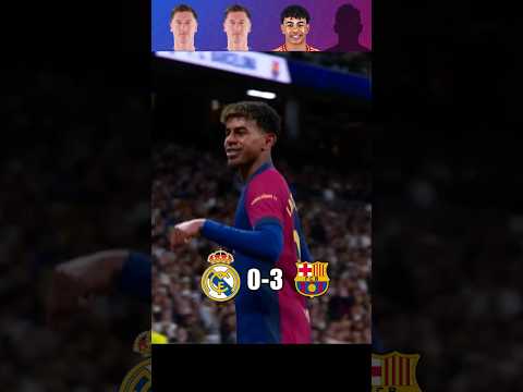 REAL MADRID  vs  BARCELONA LALIGA 2024-25