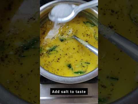Dinner Recipe | 5 minutes recipe | Besan Kadhi | Dahi Kadhi | #shortsvideo #shorts #youtubeshorts