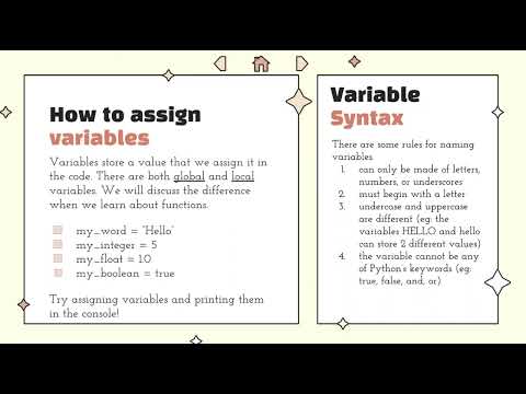 Python Code Camp V3: Variables and Data Types