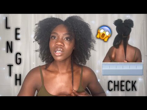 Length Check 2 Ways ft. My Bald Spot | HEATLESS METHOD