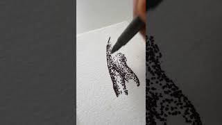 👀drawing with “DOT”🫨#shorts #youtubeshorts