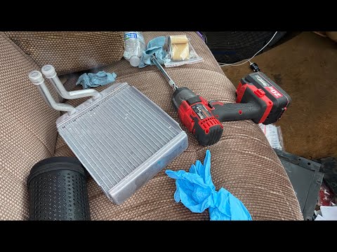 1987-1991 Ford F series/Bronco Heater Core Replacement