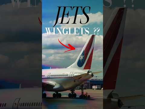 How Winglets Make Jets Fly Faster! #shorts