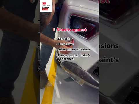 Unmatched Protection: 3M Paint Protection Film Keeps Your Car Scratch-Free and Glossy for Years!