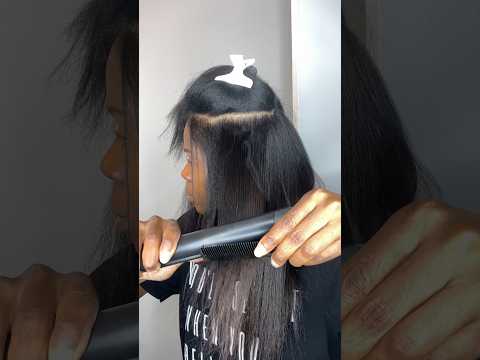 Watch Me Silk Press #silkpressonnaturalhair #silkpress #eap #hair #hairtutorial