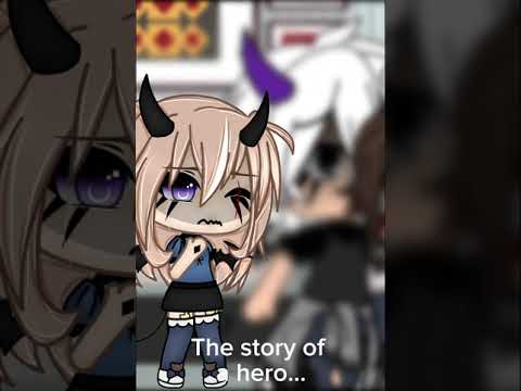 The story of a hero/villain #gacha life #gacha #old trend?