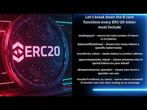Understanding ERC 20  More Than Just Code — It’s the Foundation of Ethereum’s Token Economy