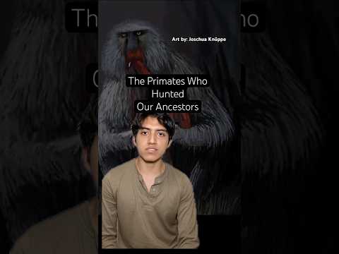 The Primates Who Hunted Our Ancestors #prehistoric #animal #nature #horror #monkey