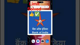 AEPS Limit Problem Bank of India 🔥 Full Solution #shorts