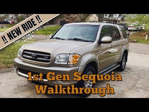 1st Gen Sequoia - My New Ride! - Walkthrough and Review | Toyota