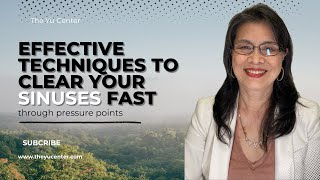 How to Clear Sinuses Fast: Effective Pressure Points Technique