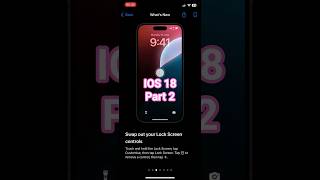 IOS 18 new feature part 2