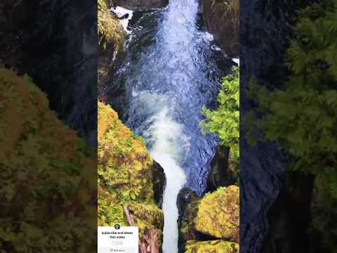 1Strong current water falls#goodvibes#nature #waterfall @Paraprincevlog498 #waterpark