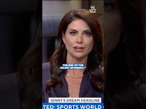 Jenny Dell discusses why she hopes to see this as an actual headline in the next 10 years. #sports