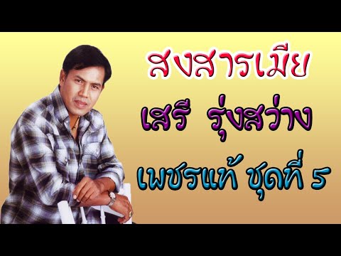 สงสารเมีย - เสรี  รุ่งสว่าง 【 AUDIO】