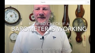 How to Check if a Barometer is Working