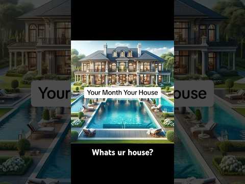 YOUR MONTH YOU HOUSE #yourmonthyourrobux #house #shorts #shortvideo #home #rich #poor