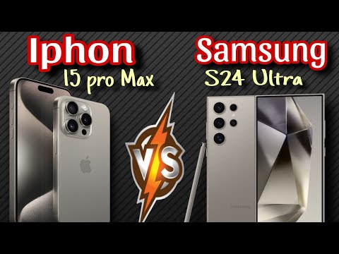 Samsung S24 Ultra vs iPhone 15 Pro Max Full Comparison|Features, Performance & Camera Test!