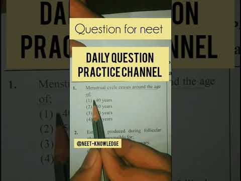 Can You Answer This Menstrual Cycle Question? #neet #cbse12thbiology @NEET-Knowledge06
