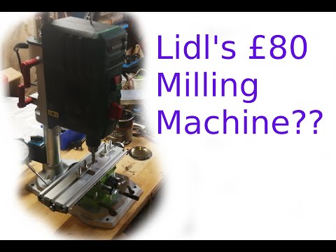 Turning a pillar drill into a milling machine